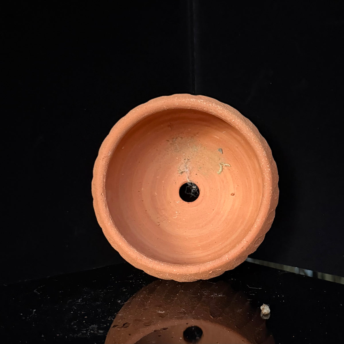 Solid Wall Clay Pots- Clay Bowls with Drainage- Various Sizes and Styles