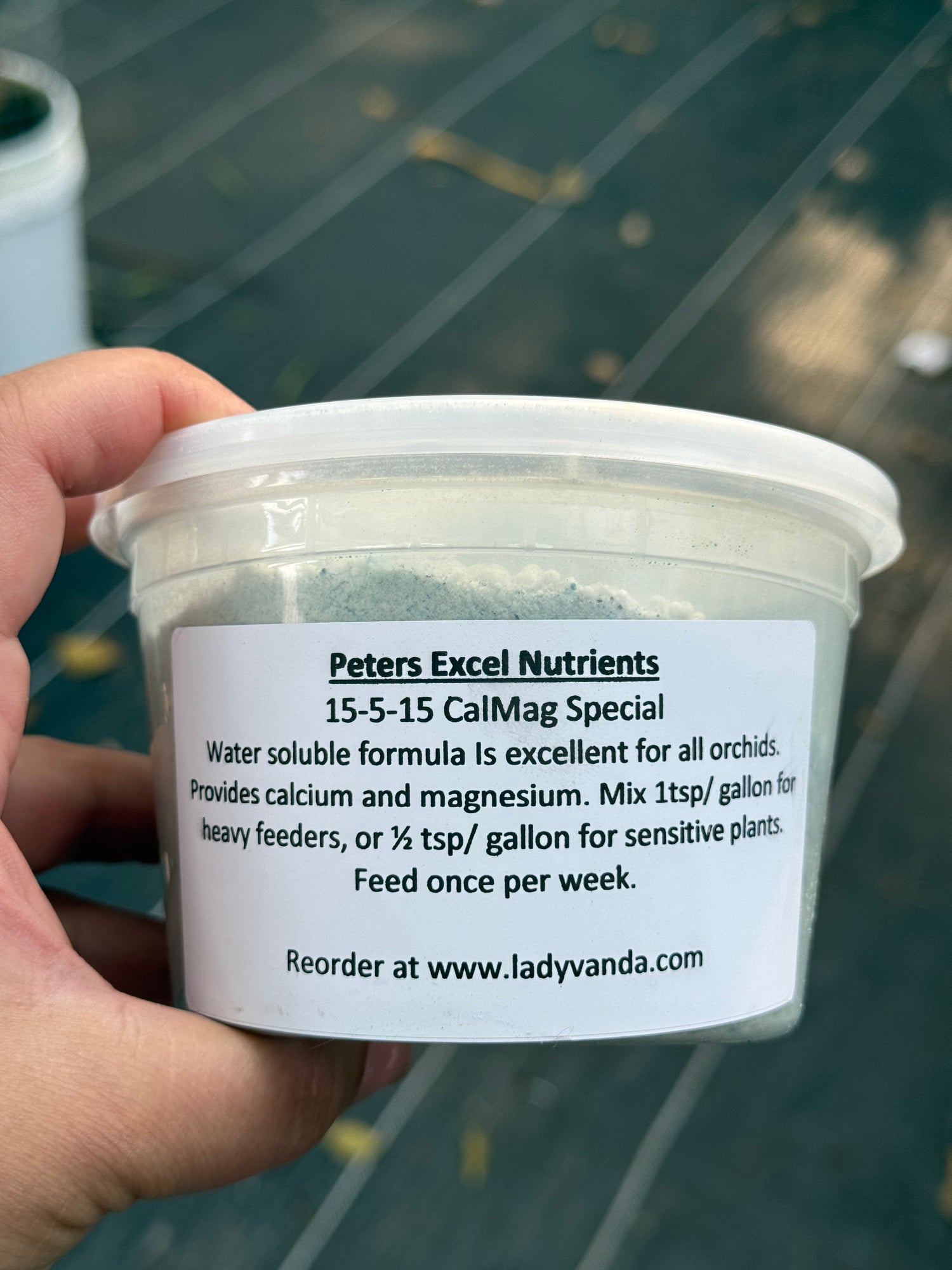 sensitive plant fertilizer Fertilizer: 15-5-15 CalMag Special – LadyVanda